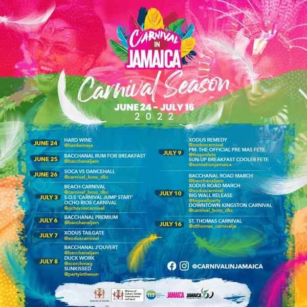 Jamaica’s Big Events in July & August 2022 Experience Jamaique